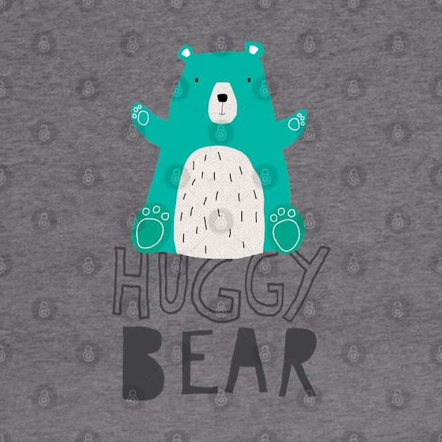 Huggy Bear by coryreid_illustration